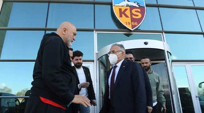 Başkan Büyükkılıç'tan Kayserispor'a Moral Ziyareti