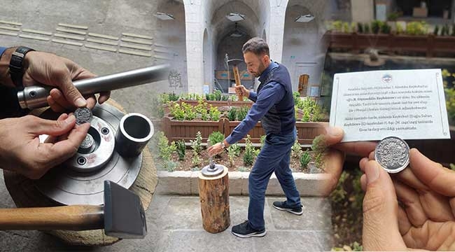 Büyükşehir'in Selçuklu Uygarlığı Müzesi'nden Ziyaretçilerine 'Hatıra Sikke'