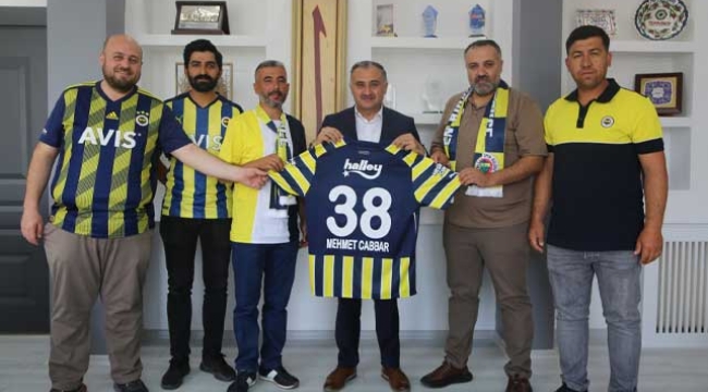 Develi Fenerbahçeliler Derneği'nden Başkan Cabbar'a Ziyaret