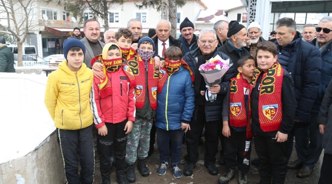 Başkan Büyükkılıç, Kıranardı'nda Esnaf ve Vatandaşlarla Buluştu