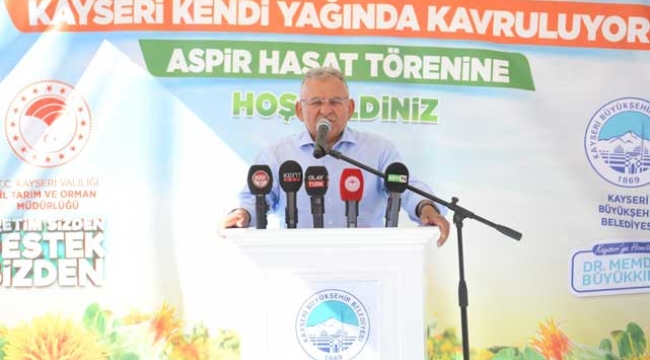 Başkan Büyükkılıç: "Çiftçinin En Güçlü Destekçisi Olarak Türkiye'ye Örnek Oluyoruz"