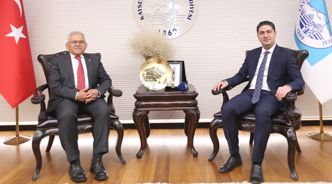 MHP Genel Başkan Yardımcısı Özdemir'den Büyükkılıç'a Ziyaret
