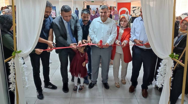 Büyükşehir Kaymek Yemliha Sosyal Yaşam Merkezi'nden Yıl Sonu Sergisi