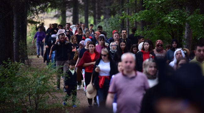 Kayserililer, Büyükşehir'in Doğa Kampı'na Akın Etti